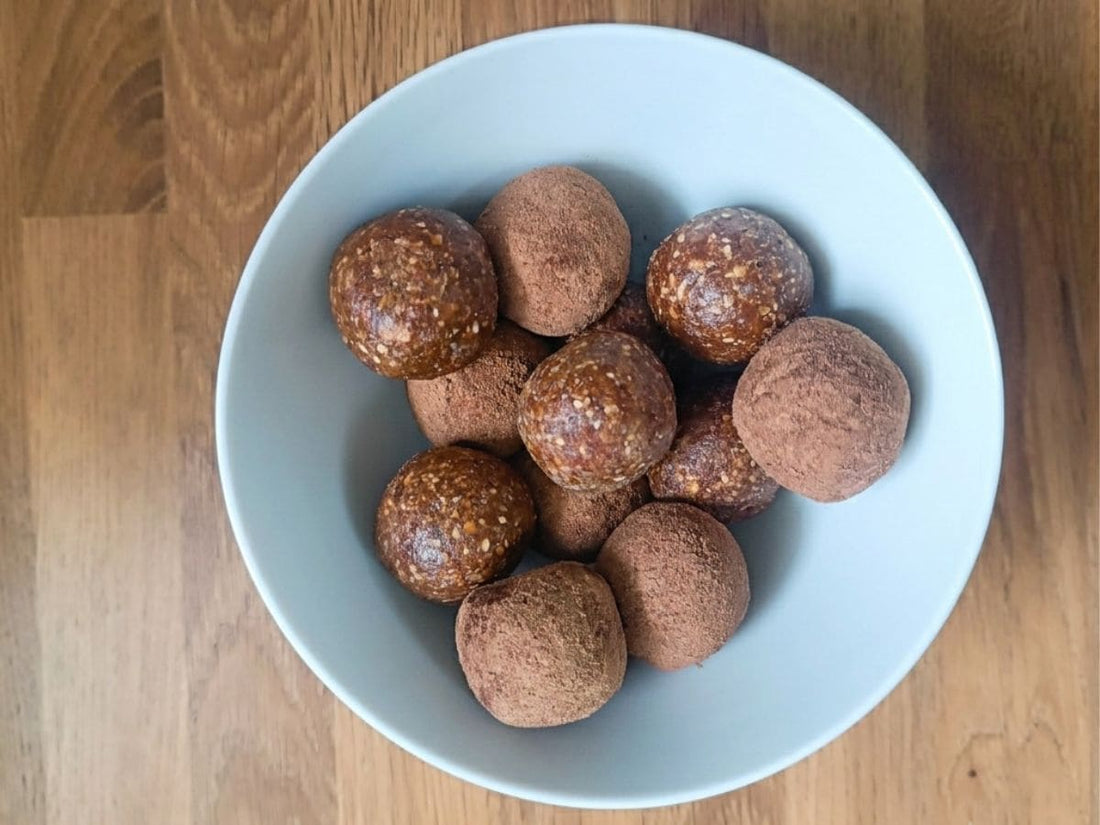 Energy balls cacao, maca & cannelle