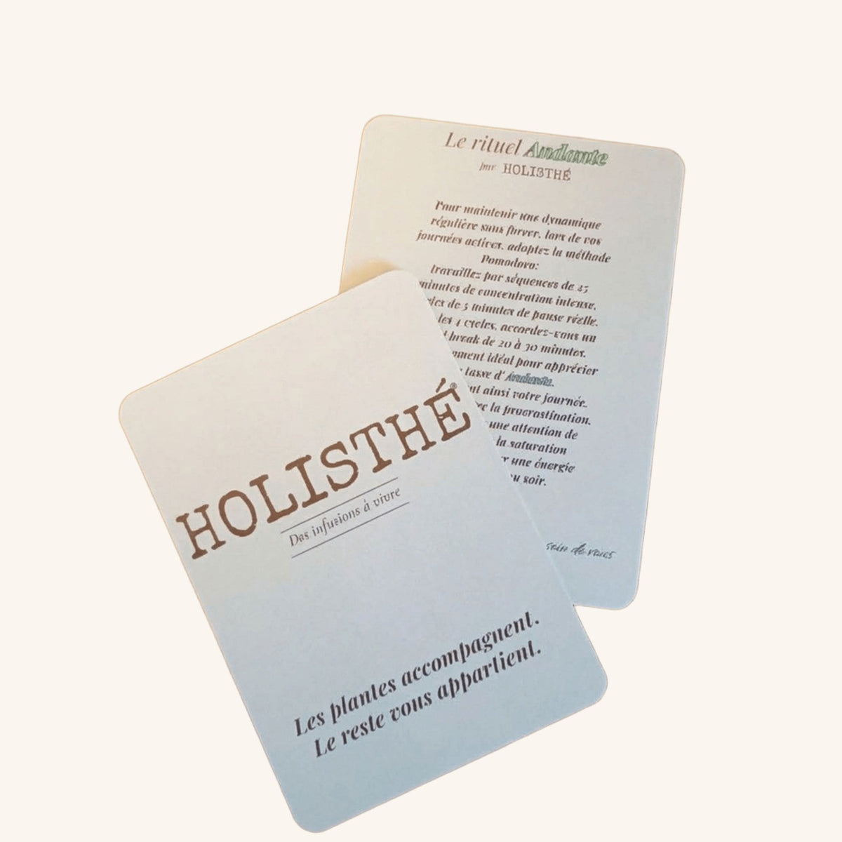 fiche rituel Andante