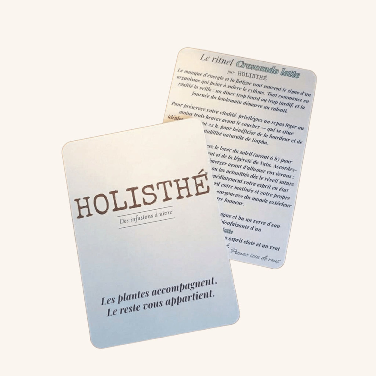 fiche rituel Crescendo latte